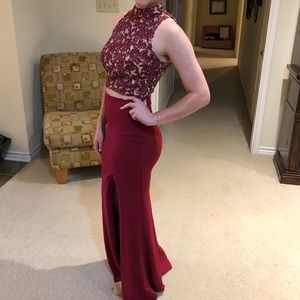 two piece prom dress! will take best offer!